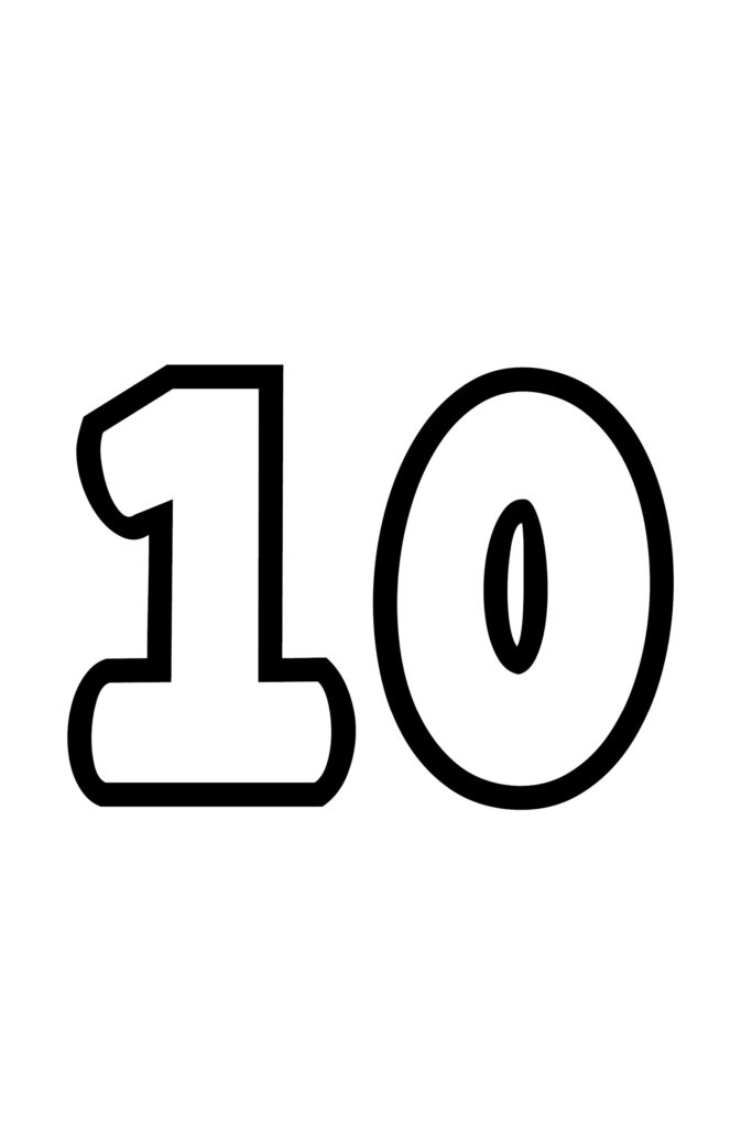 Free Printable Numbers Templates LaptrinhX News