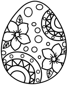 15 Free Printable Easter Egg Coloring Pages - Freebie Finding Mom