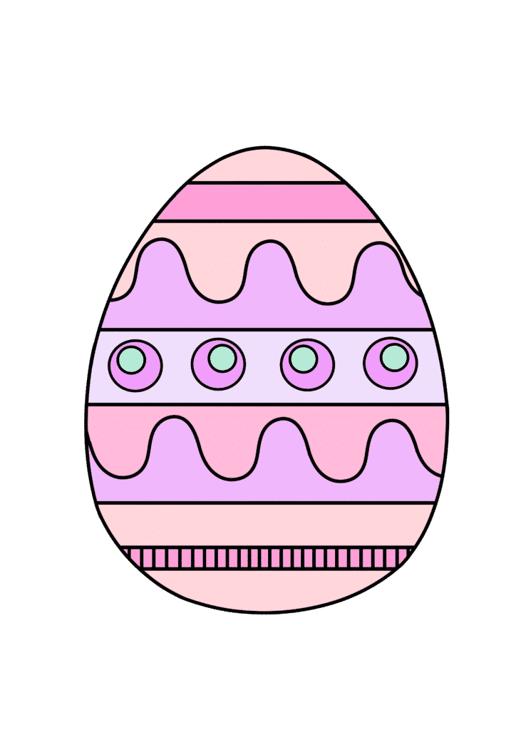 12 Free Printable Colored Easter Eggs Freebie Finding Mom 12 Free Printable Colored Easter Eggs Freebie Finding Mom