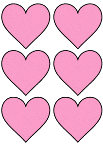12 free printable heart templates cut outs freebie finding mom