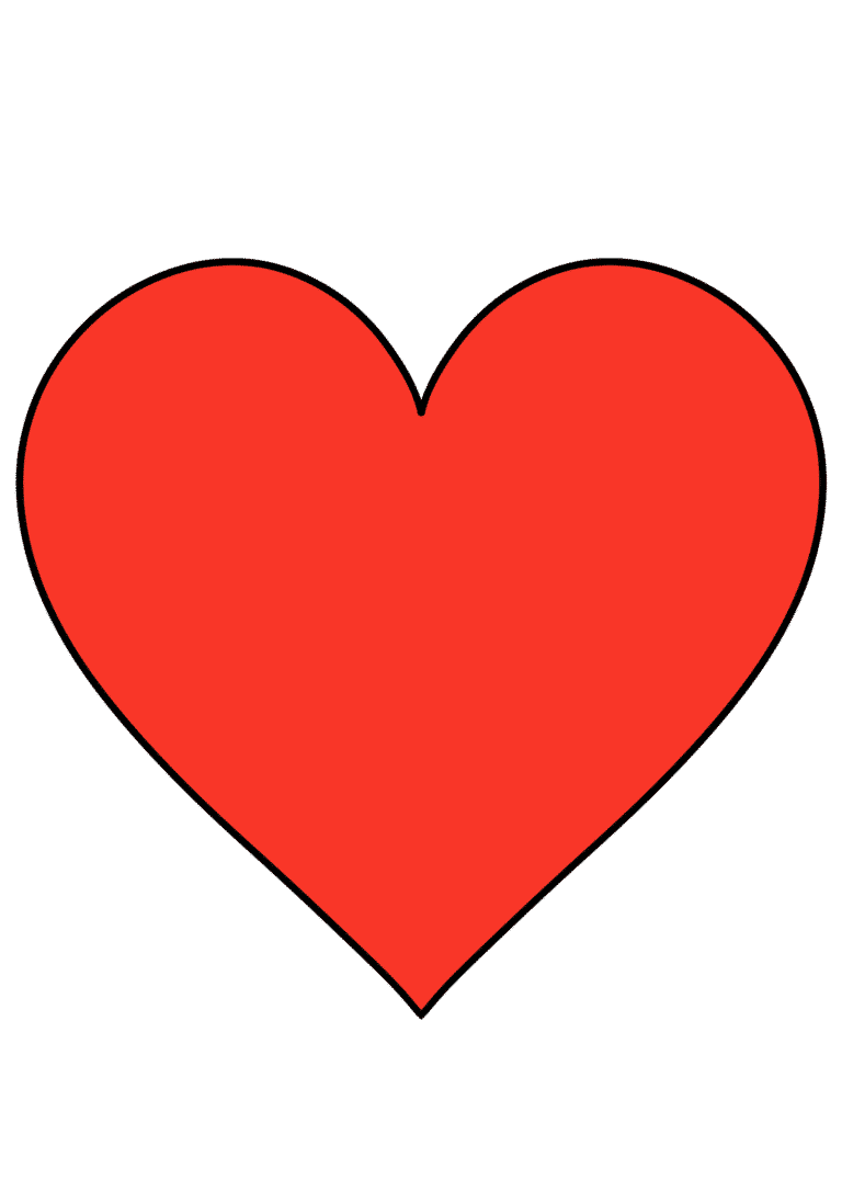 12 Free Printable Heart Templates Cut Outs Freebie Finding Mom
