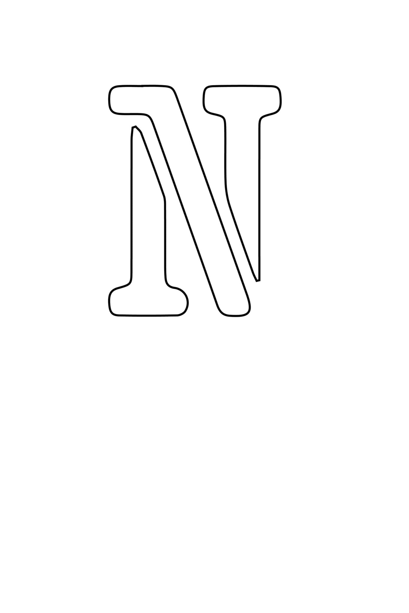 Free Printable Alphabet Stencils Templates