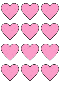 12 free printable heart templates cut outs freebie finding mom