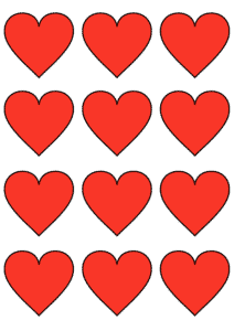 12 Free Printable Heart Templates Cut Outs