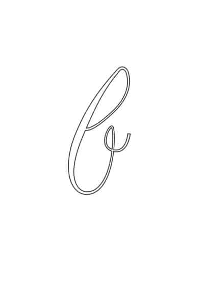 free printable calligraphy lowercase letters calligraphy lowercase B