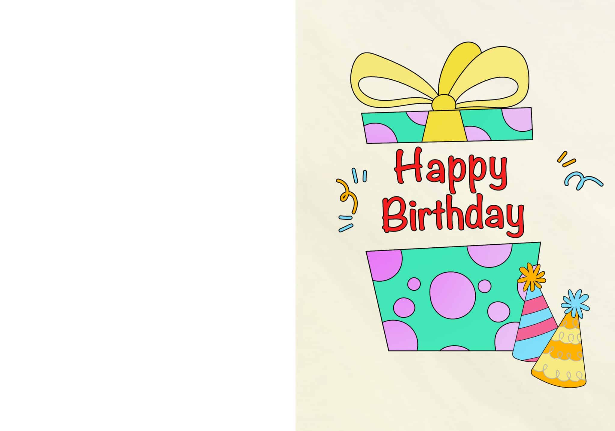 Happy Birthday Printable Cards