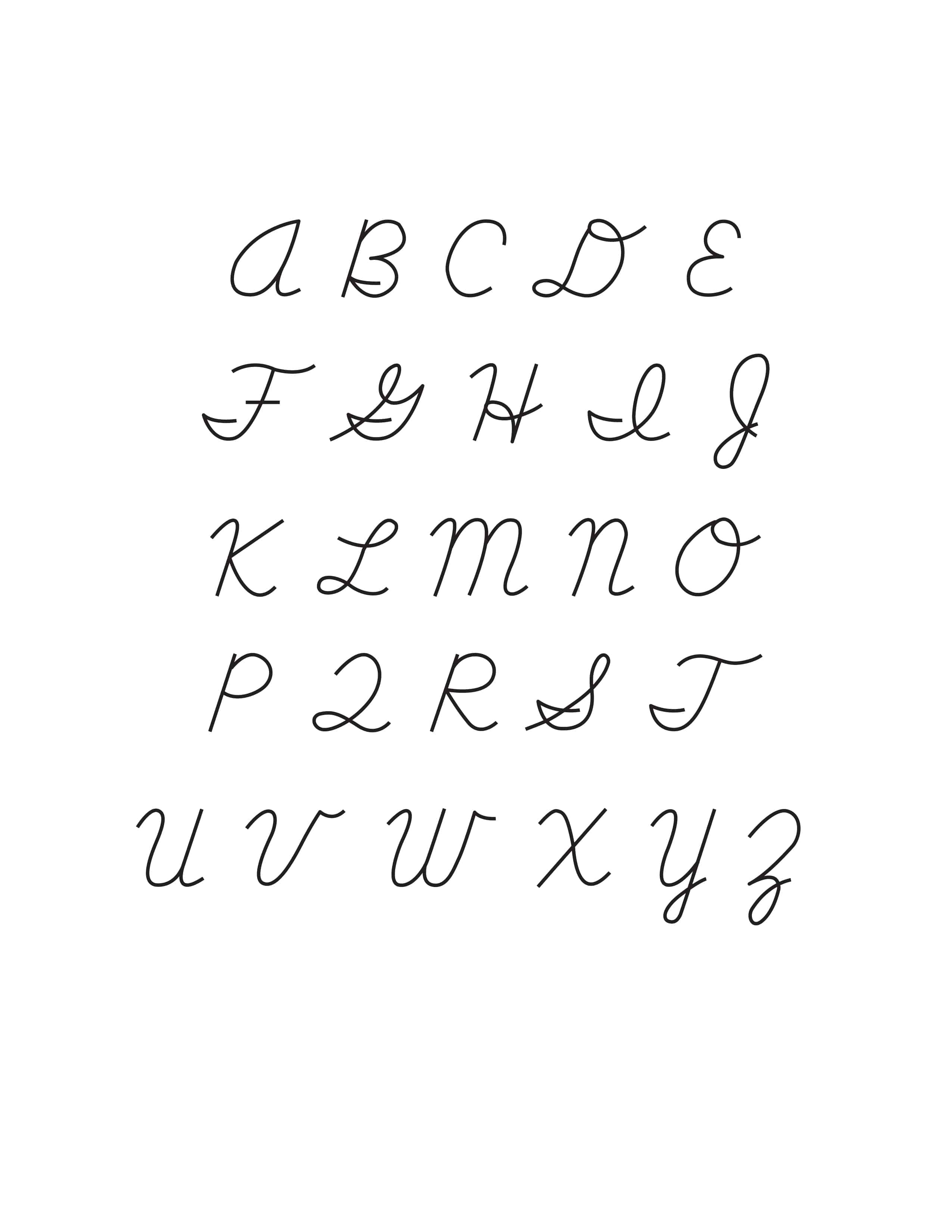 Cursive Writing ElliottIngrid