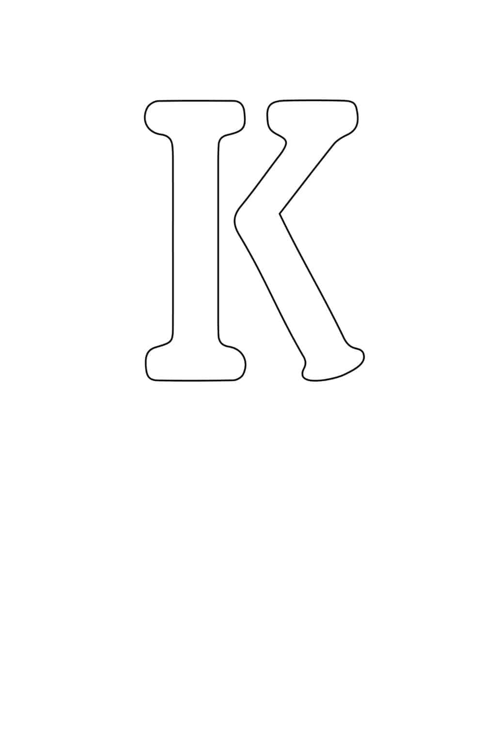 Free Printable Alphabet Stencils Templates