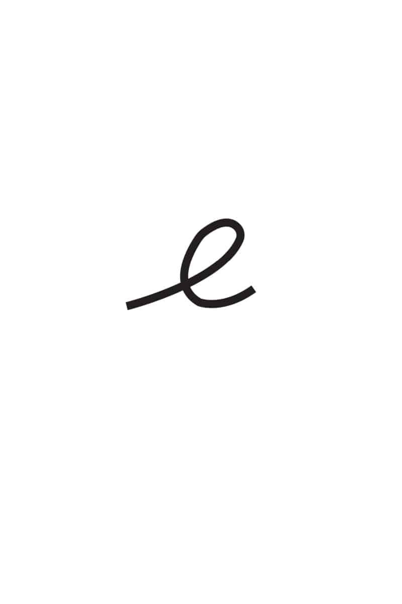 Free Printable Lowercase Cursive Alphabet