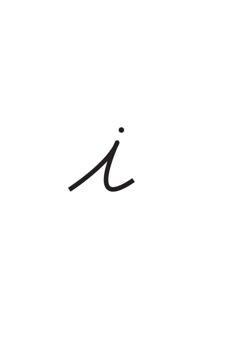 Free Printable Lowercase Cursive Alphabet