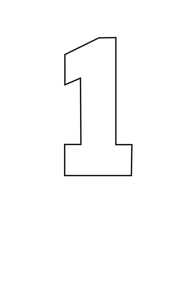 free printable number stencils set freebie finding mom
