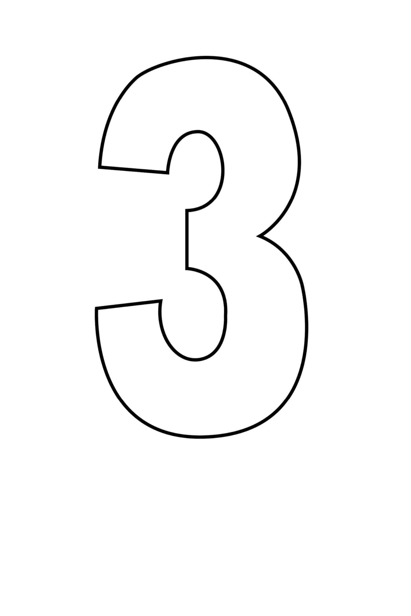 thumbnail image 2 of Large 18 Inch Number Stencil Set – 0-9, Reusable DIY Craft Stencils 2 of 5