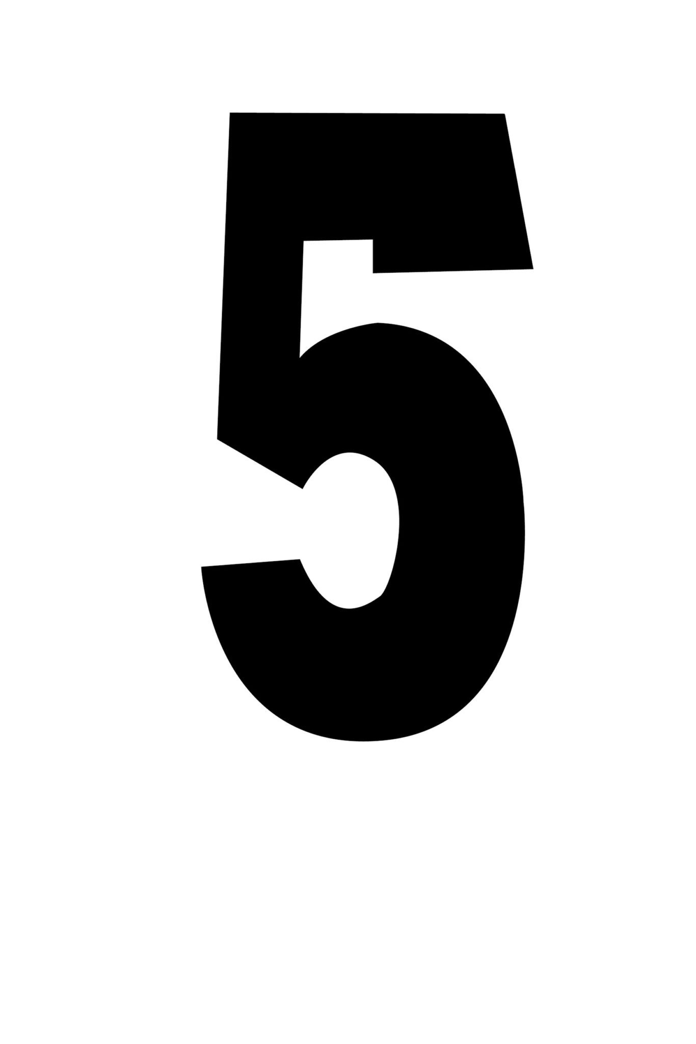 Free Printable Number Stencils Set Freebie Finding Mom