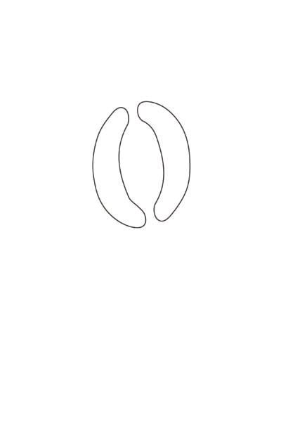 free printable letter stencils lowercase O stencil