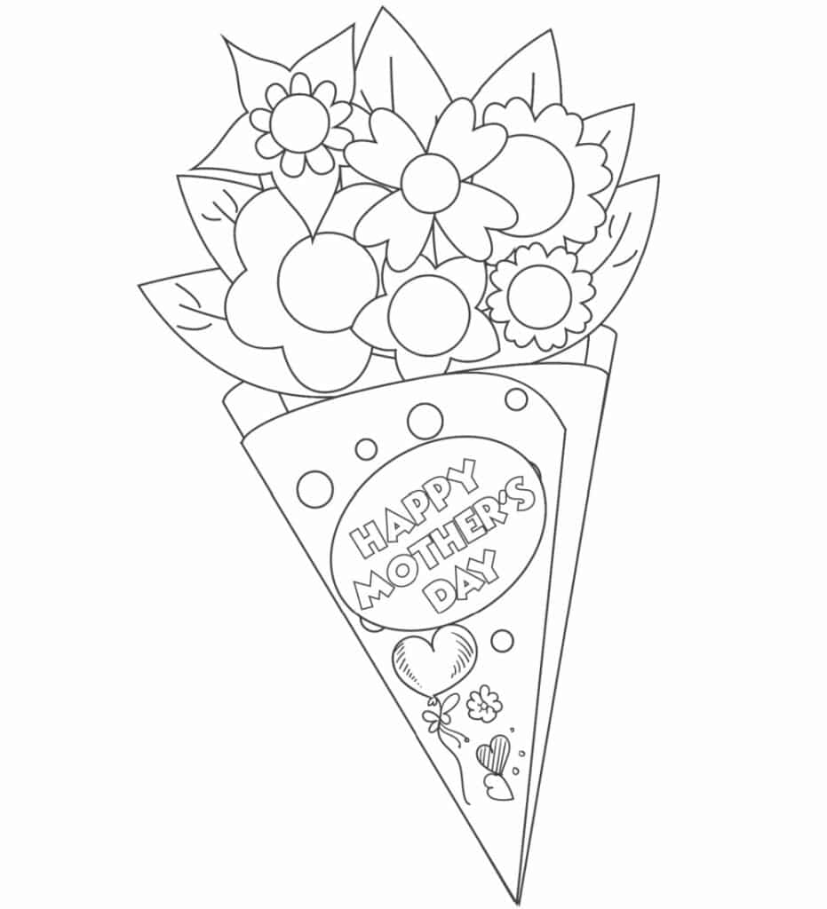 3 Printable Mother's Day Cards to Color (PDFs) Freebie Finding Mom