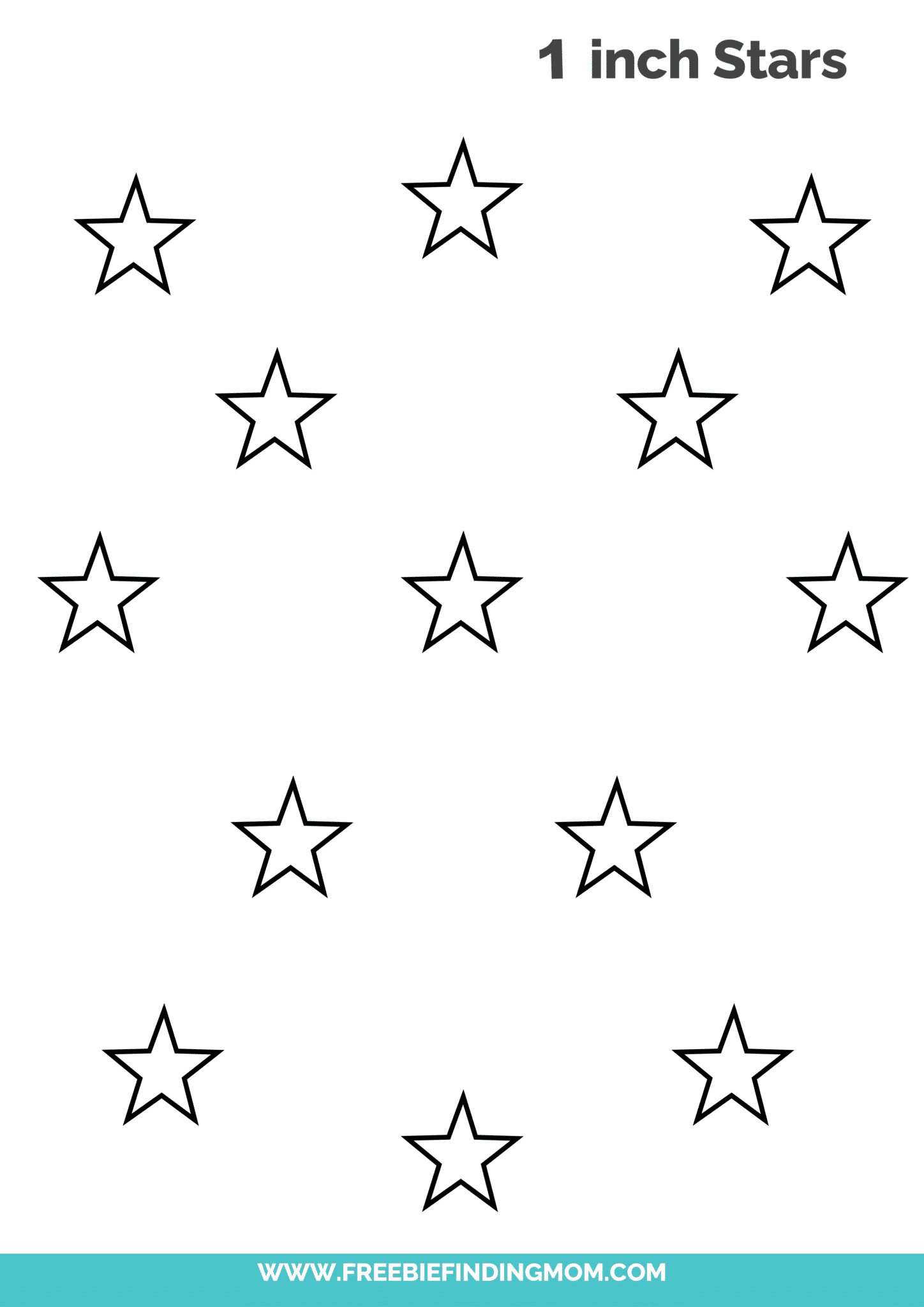 18 Free Printable Star Templates Freebie Finding Mom