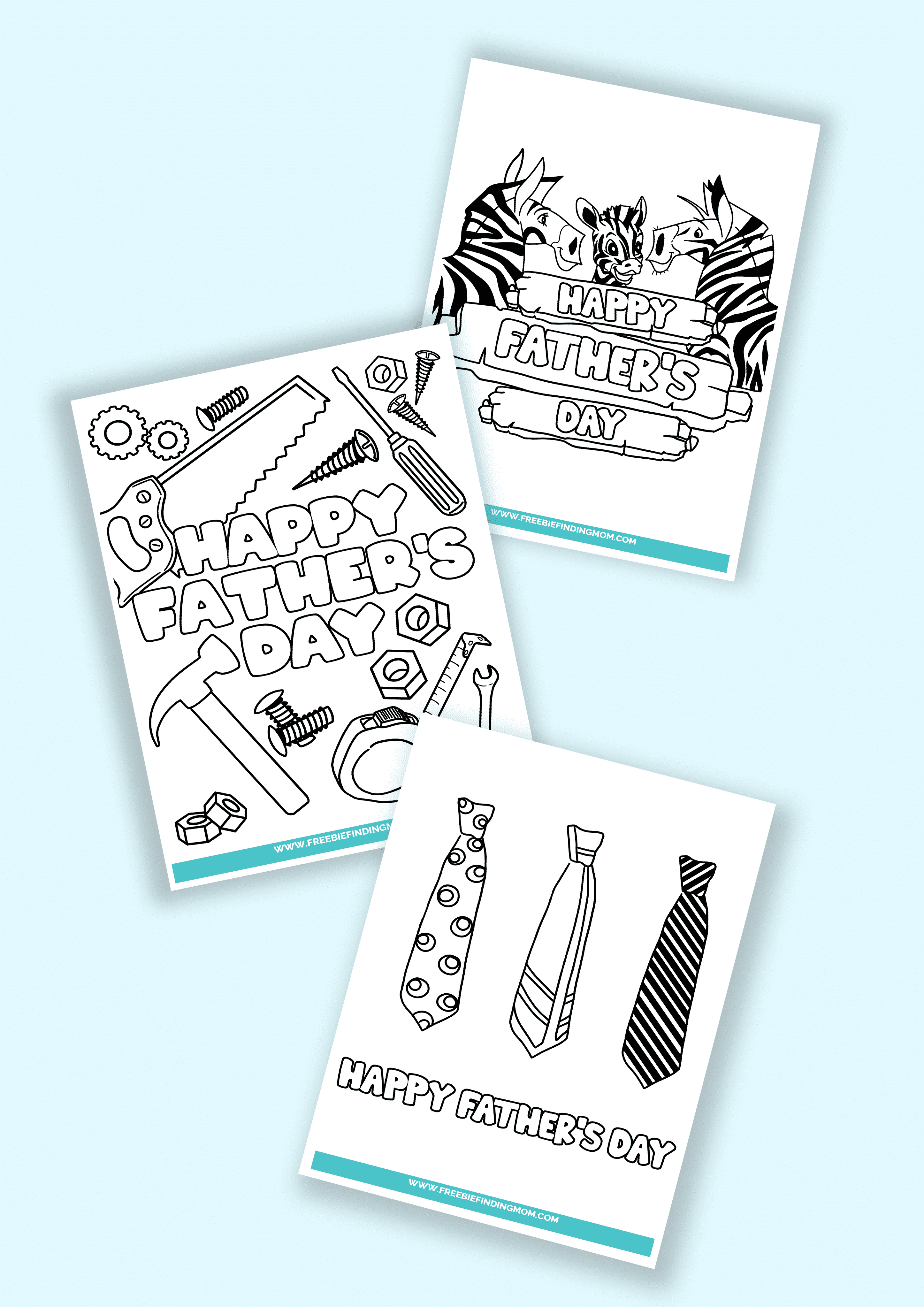 3 free happy fathers day coloring pages freebie finding mom