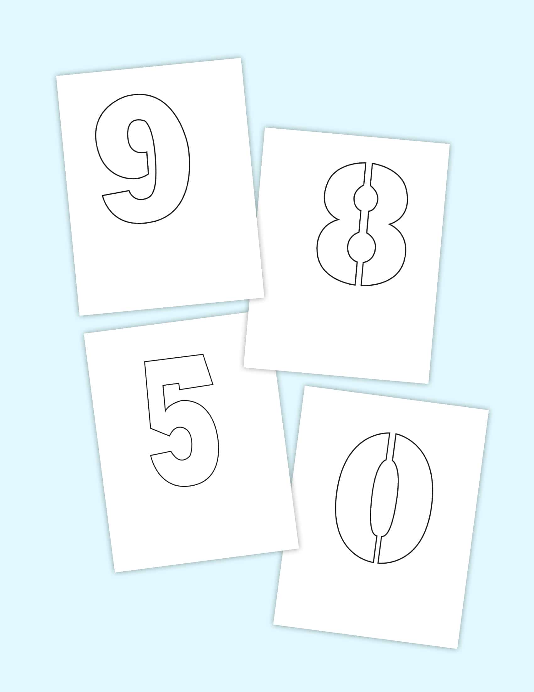 free-printable-number-stencils-set
