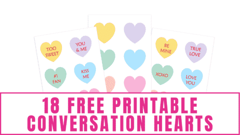 3 Free Printable Cute Heart Drawings