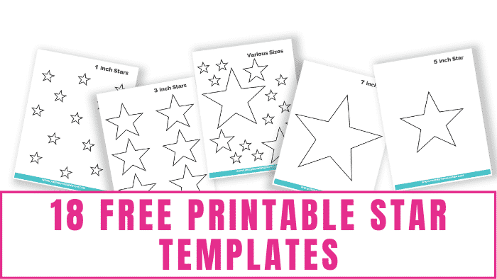 printable star stencils