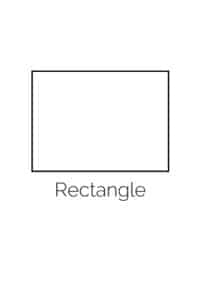 Rectangle Traceable Free Printable Rectangle Shape