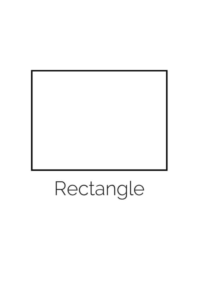 Free Printable Rectangle Shape - Freebie Finding Mom