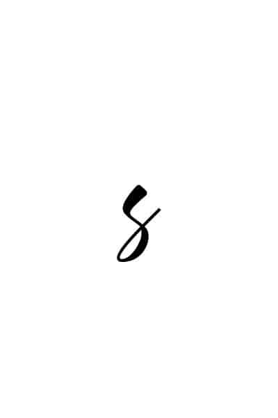 calligraphy for beginners free printable calligraphy S lowercase