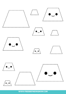Free Printable Trapezoid Shape