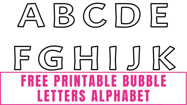 How to Draw Bubble Writing Letters