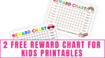 Printable Behavior Chart for Kids