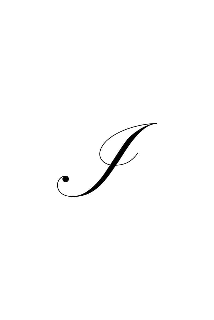 Script capital i