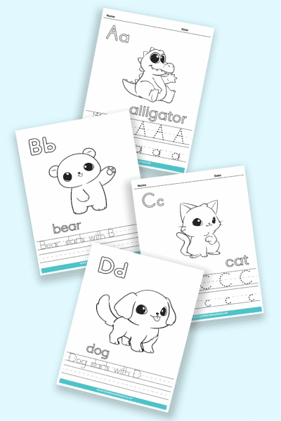 printable kindergarten letter worksheets