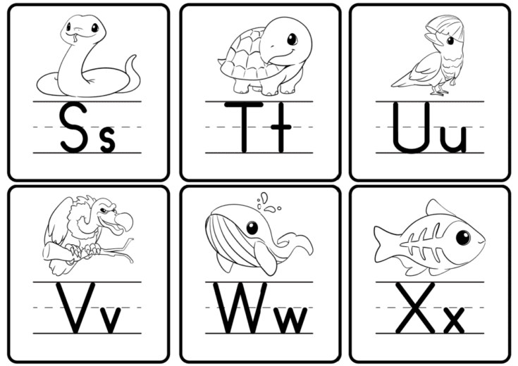 Printable Letter Flashcards (PDF Downloads)
