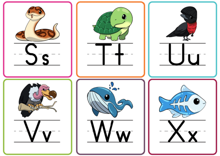 Printable Letter Flashcards (PDF Downloads)