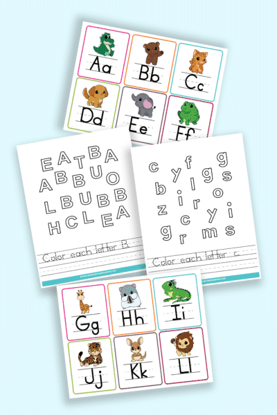 printable preschool letter worksheets