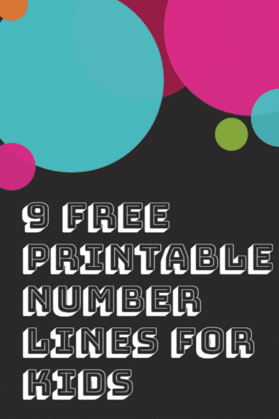9 Free Printable Number Lines For Kids Story