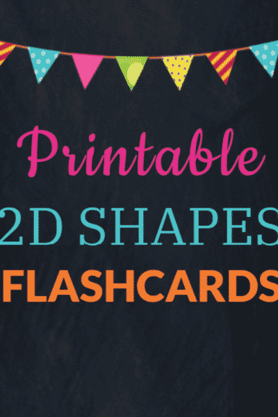 Printable 2D Shapes Flashcards (PDF Downloads) Story