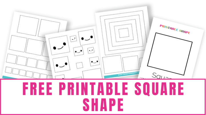 Printable Shapes Coloring Pages (PDFs) - Freebie Finding Mom