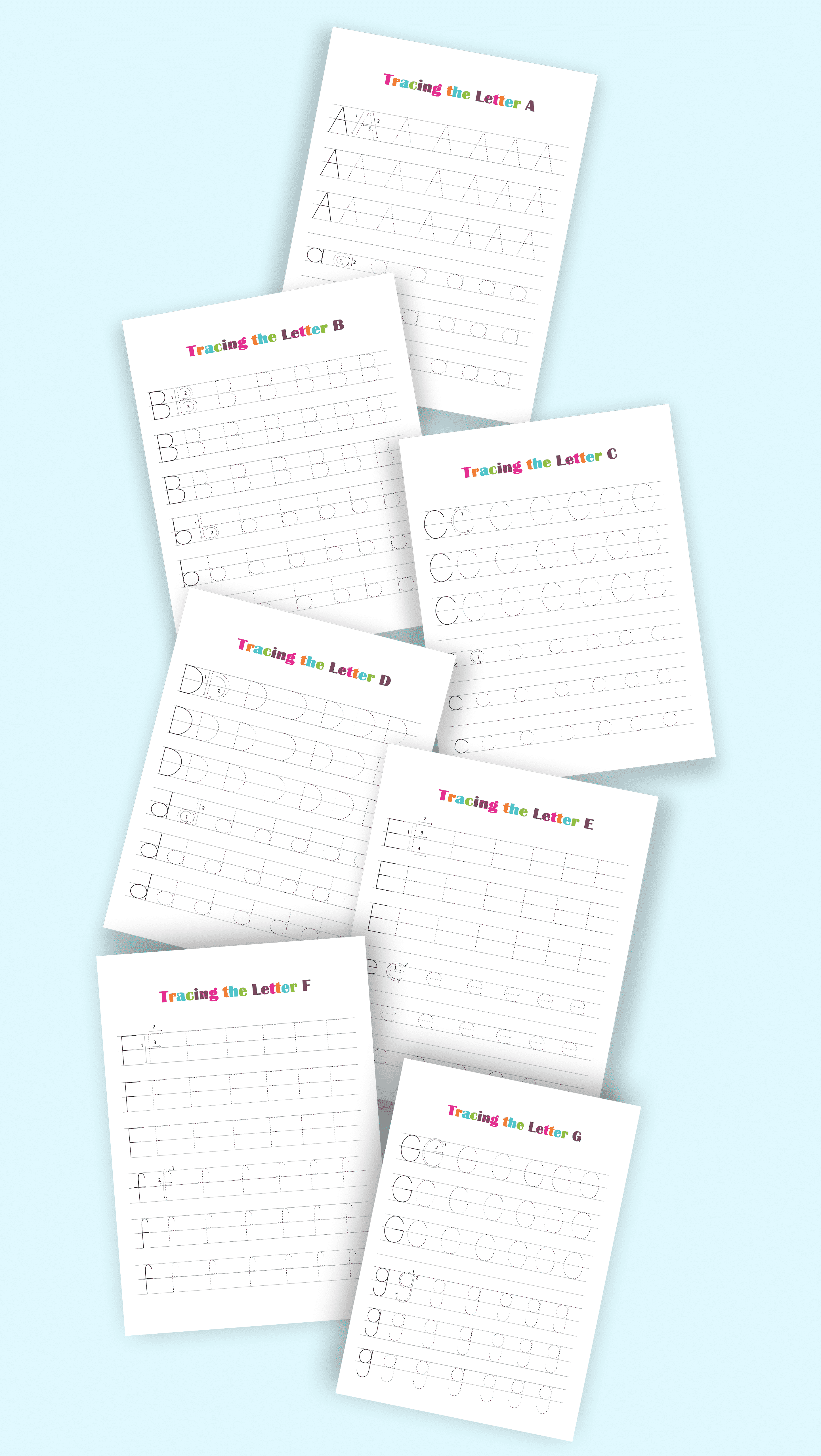 free letter tracing worksheets pdf downloads freebie finding mom