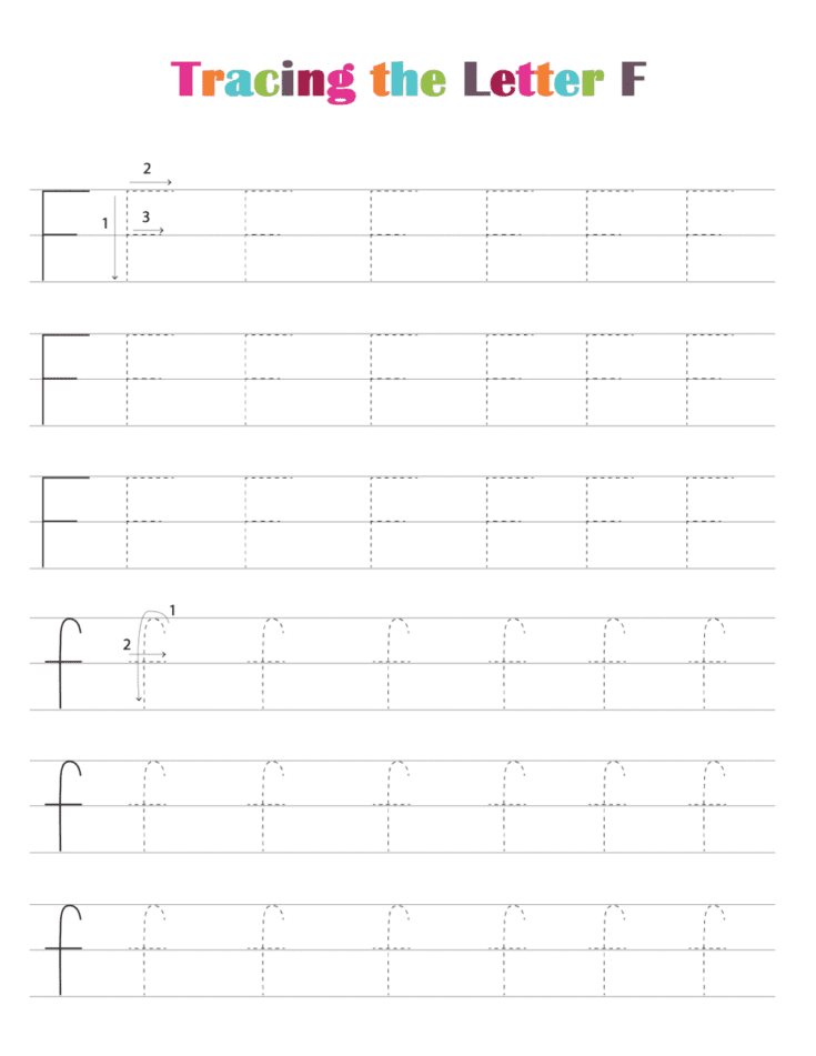 Free Letter Tracing Worksheets (PDF Downloads) - Freebie Finding Mom