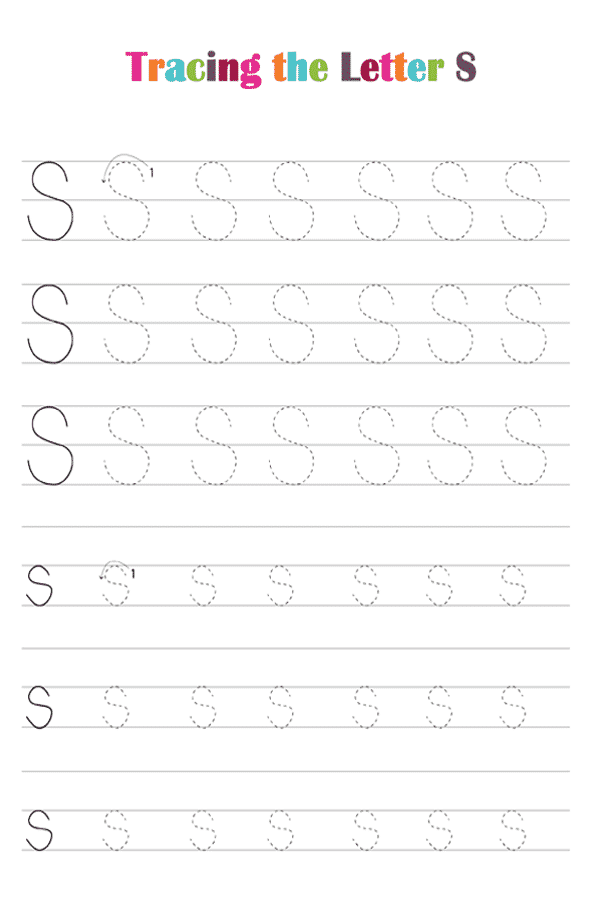 Printable Free Letter Tracing Worksheets (PDF Downloads ...