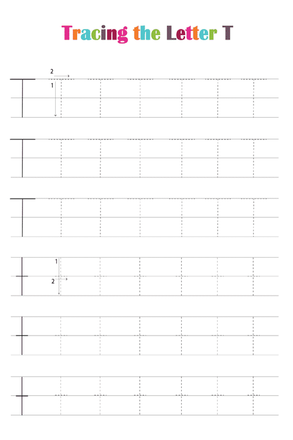 printable free letter tracing worksheets pdf downloads tracing letter t freebie finding mom