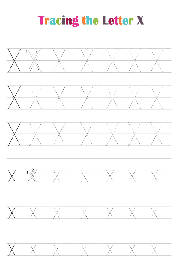 printable free letter tracing worksheets pdf downloads tracing letter x freebie finding mom