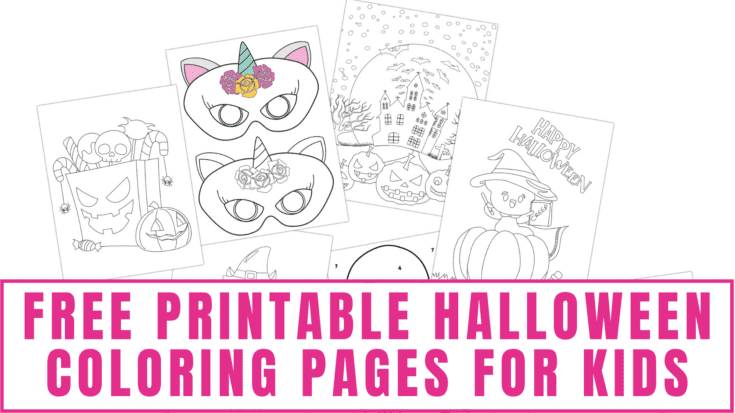 Free Printable Halloween Coloring Pages for Kids