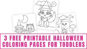 Printable Halloween Coloring Pages for Toddlers - Freebie Finding Mom