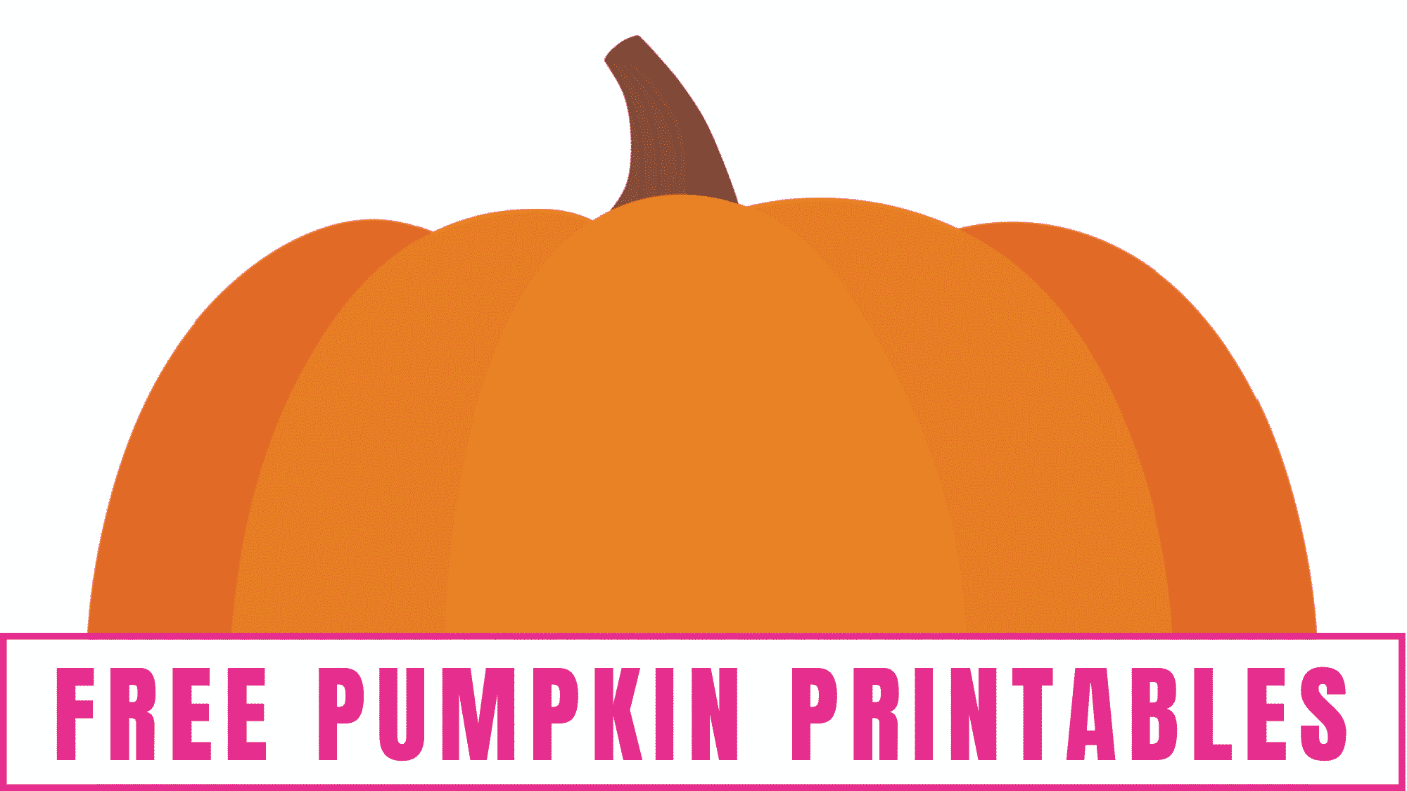 Equally as fun as coloring pumpkins is decorating with them which you can do when you download these free pumpkin printables.