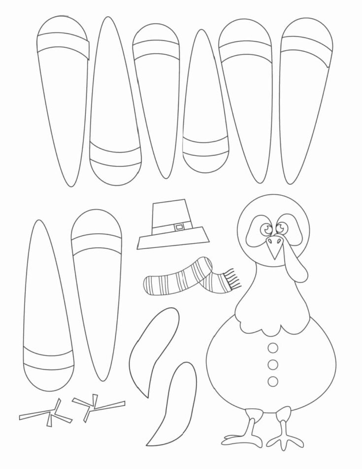 3 How to Disguise a Turkey Template Printables