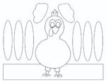 Turkey Headband Craft Template