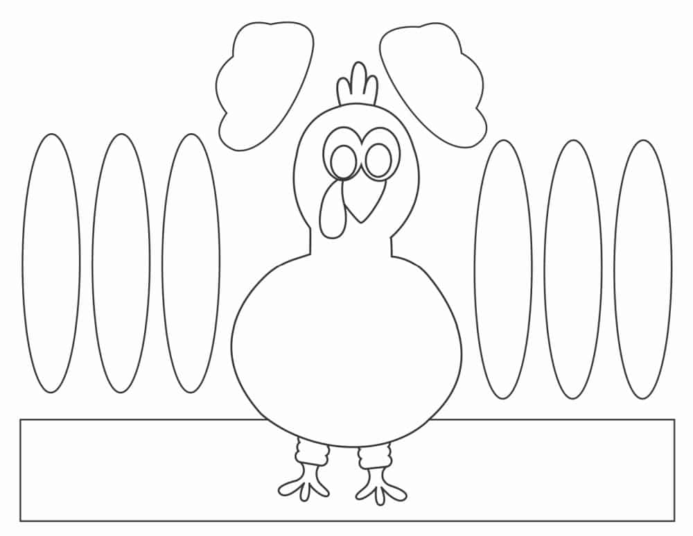 Free Printable Turkey Template For Preschool