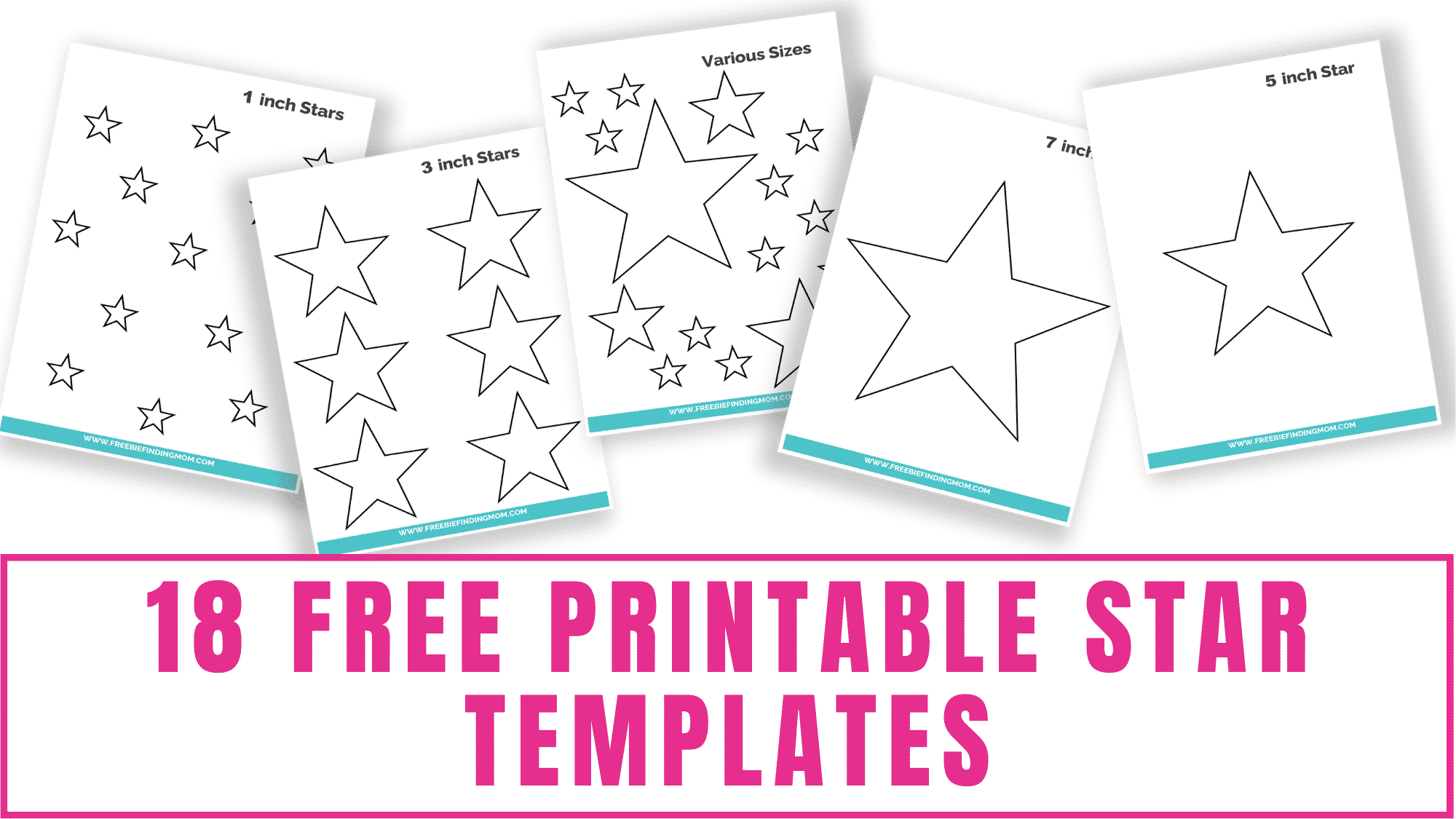 Drawing the perfect star can be tricky, so use these free printable star templates to help make it easy.